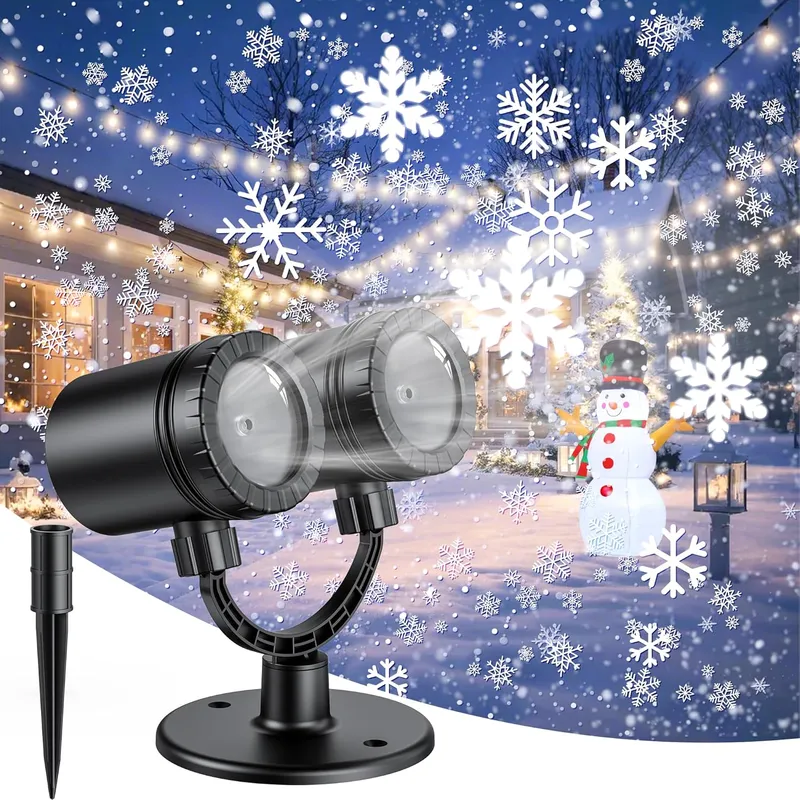 MuliVid Christmas Projector Lights Outdoor